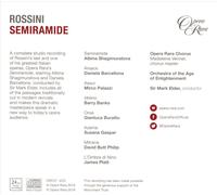 GIOACCHINO ROSSINI - SEMIRAMIDE - SIR MARK ELDER (4 CD) NEW CD