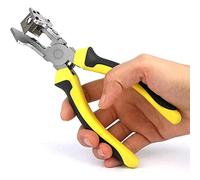 GIOBOY Angle Miter Shear Cutter, 90 Degree Right Angle Scissors Trim Shears V Notch Pliers Hand Tools For Cutting Trunking, Soft Wood, Plastic, PVC, Rubber Sealing Strip (Color : C)