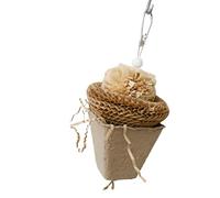 Giocattolo Masticabile Colorato Per Pappagalli - Accessori Naturali Per Pappagalli, Giocattolo Triturazione Interattivo In Carta Sicura | Decorazione Per Gabbia Con Giocattolo Da Rosicchiare