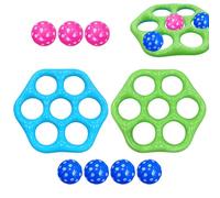 Giochi Das Piscina Per Bambini,Giocattolo Gonfiabile Galleggiante Da Acqua Con Palla Per Lancio - Set Divertente Con Anelli Da Lancio Acquatici, Attività Estive Pes Feste Familiari, Vacanze, Viaggi Al