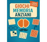 Giochi Memoria Anziani: +100 Enigmi con soluzioni a caratteri grandi allenano ogni giorno ricordo, attenzione e ragionamento con sfide graduali e ritmo rilassante.
