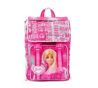 Giochi Preziosi Barbie - Extendable Backpack with Comfort Back Back, Front and Inner Pocket, Handle, Padded Shoulder Straps Dim. 29 x 40 x 13 (+9) cm 15/25 Litres, Elementary School