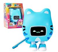 Giochi Preziosi - Beep Boop Miao Miao, Interactive Play Figure, Virtual Cat with Carabiner, 4 Mini Games and 70 Sounds, Game for Children from 5 Years