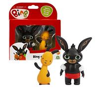 Giochi Preziosi Bing BNG10W01 Pair of Mini Figures Bing with Armrests and Costume and Greeting Flop for Toddlers Hands from 18 Months