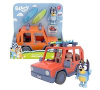Giochi Preziosi Bluey 4X4 Family Off-Road Vehicle Including Dad Bandit Approx 8cm Tall and 2 Surfboards As Seen on TV for Children 3 Years Old, BLY03000, Multi-Colour