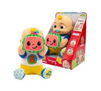Giochi Preziosi Cocomelon Peek a Boo JJ Interactive Plush Toy, 30 cm, with Sounds and Motorised Movements, Games for Children from 1 1 Years +, JJ Cocomelon Sings the Original Song from the