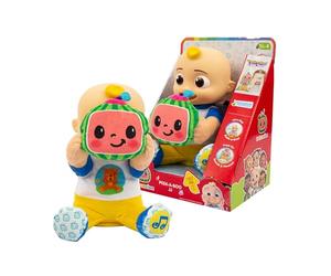 Giochi Preziosi Cocomelon P Boo JJ Interactive Plush Animal 30 cm with Sounds and Motorised Movements, Games for Children from 1 1 Years + JJ Cocomelon Sings the Original Song