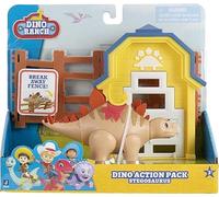 Giochi Preziosi Dino Ranch Brontosaurus Playset Action with Dinosaur, Dinosaur is Articulated and Approximately 10 cm tall, As Seen on TV, for Children from 3 years old, DNA05400