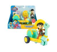 Giochi Preziosi Dino Ranch Min & Clover, Dinosaur Vehicle with Approximately 7.5 cm Tall Character, As Seen on TV, for Children from 3 years old, DNA03200