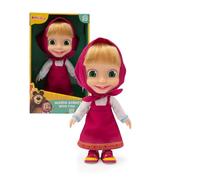 Giochi Preziosi Masha Doll 23cm Tall Iconic Figure from Masha and Bear Series with Summer Dress and Classic Scarf - Suitable for Younger Children