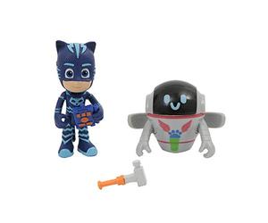 Giochi Preziosi Masks Cat and Pj-Robot Pair of Characters, Multicolor, PJM65800
