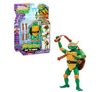 Giochi Preziosi Michelangelo Mutante Ninja Turtles, Michelangelo Action Figure, Changeable Turtle in Ninja, Movable Figure, 15 cm, for Children from 4 Years
