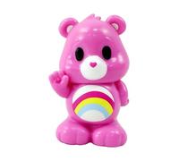 Giochi Preziosi Ooshies Care Bears Collectible 4" Figure - Cheer Bear Toy for Kids, Cute Play Figure, Party Gift & Present for Girls & Boys Ages 5+