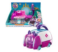 Giochi Preziosi Petronix Defender Kitt-10 Puppy with Function 20 cm and Figure 7 cm Toy Action Figure 20 cm Superhero Transformable for Children from 3 Years