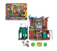 Giochi Preziosi Turtles Mutant Mayhem Tu80200 - Highly Detailed and Accessory-Packed Ninja Turtles Headquarters Playset for Children from 4 Years