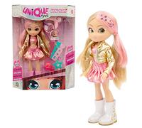 Giochi Preziosi Unique EYES, 25 cm Doll, Amy, with Their Eyes Following You, with Magic Hair, Toy for Children from 3 Years, MYM082