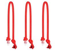 Giociv Cat Toys Ball L02 Replacement Tails 3Pcs Packed in - Red