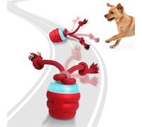 Giociv Interactive Dog Toys with Motion Activated, Squeaky Dog Toy Active Rolling Ball Wicked Ball for Daily Training