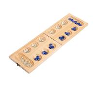 Gioco in Pietra Africana - Gioco Da Tavolo in Marmo Pieghevole in Legno | Educational Classic Chess Style Board Game | Portatile Giocattolo Da Viaggio per Ragazzi Ragazze Donne Uomini Adulti Bambini