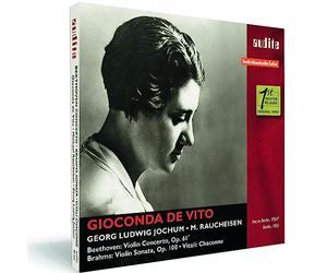 Gioconda De Vito; Michael Raucheisen; Rias-So; Georg Ludwig Jochum - Gioconda De Vito Plays Beethoven, Brahms & Vitali