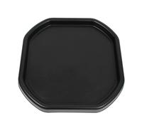 GIODICART Large 70 x 70 cm Tray for Children Play and Creativity, Black