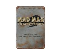 GIOEPWSWUI Mad Max 2 Movie Poster Wall Decor Art Metal Tin Poster Modern Home Decor Art Metal Poster Home Bar Shop Decorations Vintage Sign Gift 11.8"x7.9"