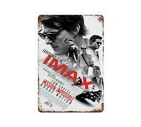 GIOEPWSWUI Mission Impossible Movie Poster Wall Decor Art Metal Tin Poster Modern Home Decor Art Metal Poster Home Bar Shop Decorations Vintage Sign Gift 11.8"x7.9"