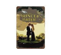 GIOEPWSWUI The Princess Bride Movie Poster Wall Decor Art Metal Tin Poster Modern Home Decor Art Metal Poster Home Bar Shop Decorations Vintage Sign Gift 11.8"x7.9"