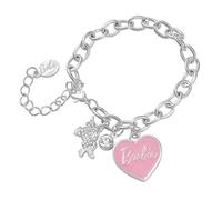 GIOIA Barbie Pink Heart & Unicorn Charm Bracelet