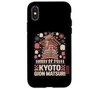 Gion Matsuri Kyoto Japan Festival Japanese Kanji Naginata Case for iPhone X/XS