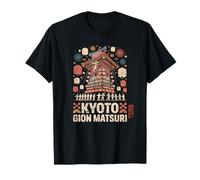 Gion Matsuri Kyoto Japan Festival Japanese Kanji Naginata T-Shirt