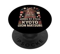 Gion Matsuri Kyoto Japan Festival Japanese Naginata Souvenir PopSockets Adhesive PopGrip