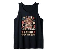 Gion Matsuri Kyoto Japan Festival Japanese Naginata Souvenir Tank Top