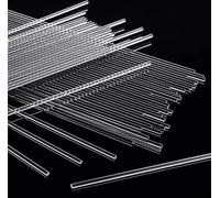 GIONAR 120PCS Cake Topper Sticks, Cake Dowels 8 Inch Clear Acrylic Cake Pop Sticks, Reusable DIY Cake Supplies for Wedding