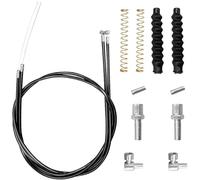 GIONAR 14Pcs Brake Cables Replacement Parts for Rollator Walker, Drive Rollator Brake Cable Kit, 45 Inch Universal Brake Cable for Mobility Walker Scooter Bike and Most Rollato r Brands