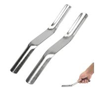 GIONAR 2 PCS Double Ended Brick Jointer 1/2"x5/8" Pointing Tool for Patio Slabs, Jointer Bricklaying, Brick Pointing Tools, Marshalltown Jointer Style