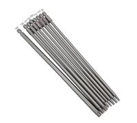GIONAR 200mm Long Torx Screwdriver Bit Sets, 8Pcs Long Screwdriver Bits 1/4" Hex Shank Bit Set, Magnetic Torx Bit Set T8 T10 T15 T20 T25 T27 T30 T40, S2 Steel Impact Driver Bits
