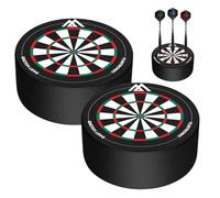 GIONAR 2PCS Dart Holder Stand, Mini Dartboard Accessories, Dart Base Station, Space-Saving Storage Station for Steel/Soft Tip Darts