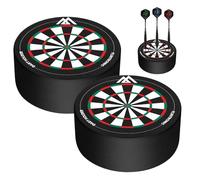 GIONAR 2PCS Dart Holder Stand, Mini Dartboard Accessories, Space-Saving Storage Station for Steel/Soft Tip Darts, Gifts for Men