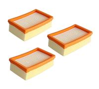 GIONAR 3 Pack Premium Filter Replacement Parts for Karcher WD4 WD5 WD6 | Filters for Karcher MV4 MV5 MV6 Wet and Dry Vacuum Cleaner Accessories 2.863-005.0 Flat Pleated Filter