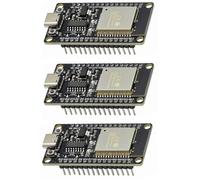 GIONAR 3PCS ESP32 Development Board CH340C TYPE-C, Dual-Core WiFi + Bluetooth with USB-C, Support Arduino IDE & MicroPython/NodeMCU, AP/STA/AP+STA, CP2102 Chip