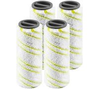 GIONAR 4 Pack Roller Brush Set for Kärcher FC3 FC5 FC7 FC3D | Vacuum Cleaner Roller Brush for Cordless Hard Floor Cleaner, Multi-Surface Microfibre Rollers for Efficient Cleaning