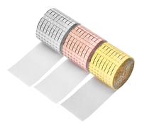 GIONAR 4392Pcs Self-Adhesive Real Glass Mirror Mosaic Tiles for DIY Craft Decoration, Disco Ball, Home Decoration, Mini Square Mirrors Stickers 5mm by 5mm(Silver, Rose Gold)