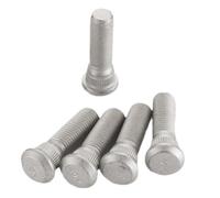 GIONAR 5 Pcs M12x1.5 Wheel Studs 48mm Long, Extended Wheel Lug Bolt Kit Replacement for Chevrolet Toyota Lexus, OEM#90942-02049 90942-02070