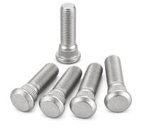 GIONAR 5 Pcs Wheel Stud Bolts M12x1.5 48mm for Hub Repair | Extended Wheel Lug Bolt Kit Replacement for Chevrolet Toyota Lexus, OEM#90942-02049/90942-02070