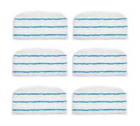 GIONAR 6PCS Washable Steam Mop Pads for Beldray BEL01097, Main Floor Cleaning Mop Replacement Wipes for Black and Decker FSM1600 FSM1610 FSM1620, FSMP20-XJ