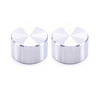 GIONAR Dimmer Switch Knob, 2-Pack Polished Chrome Universal Replacement Control Knob