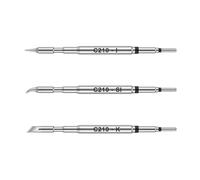 GIONAR Pack of 3 C210 Soldering Tips, Replacement Soldering Tips for T1 Max C210-K/I/IS, Replacement Soldering Tips Soldering Iron Tip for Precision Soldering Work Compatible with GVM JBC OSS T26