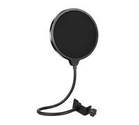 GIONAR Professional Microphone Pop Filter, Universal 360° Flexible Gooseneck Mic Windscreen, Compatible with Blue Yeti & Studio Mics