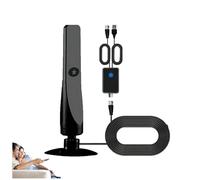GIONAR Wavemax Tv Antenna Signal Booster, Wavemax Satellite Antenna, Tv Antenna Suction Cup, Amplified Hd Digital Tv Antenna, Local Tv Antenna for Smart Tv Indoor, Clear Tv Antenna As Seen on Tv (1)